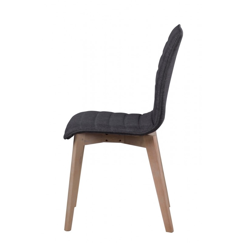 RO Gracy Chair Dark Grey/Whitewash